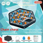 Chain Triangle Chess Game Triggle Rubber Band Game