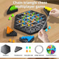 Chain Triangle Chess Game Triggle Rubber Band Game