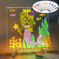 Personalized LED Erasable Acrylic Lamp for Kids