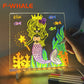 Personalized LED Erasable Acrylic Lamp for Kids