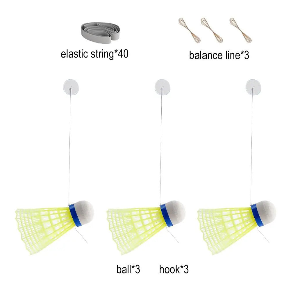 Pro Badminton Trainer: Stretch & Practice Machine