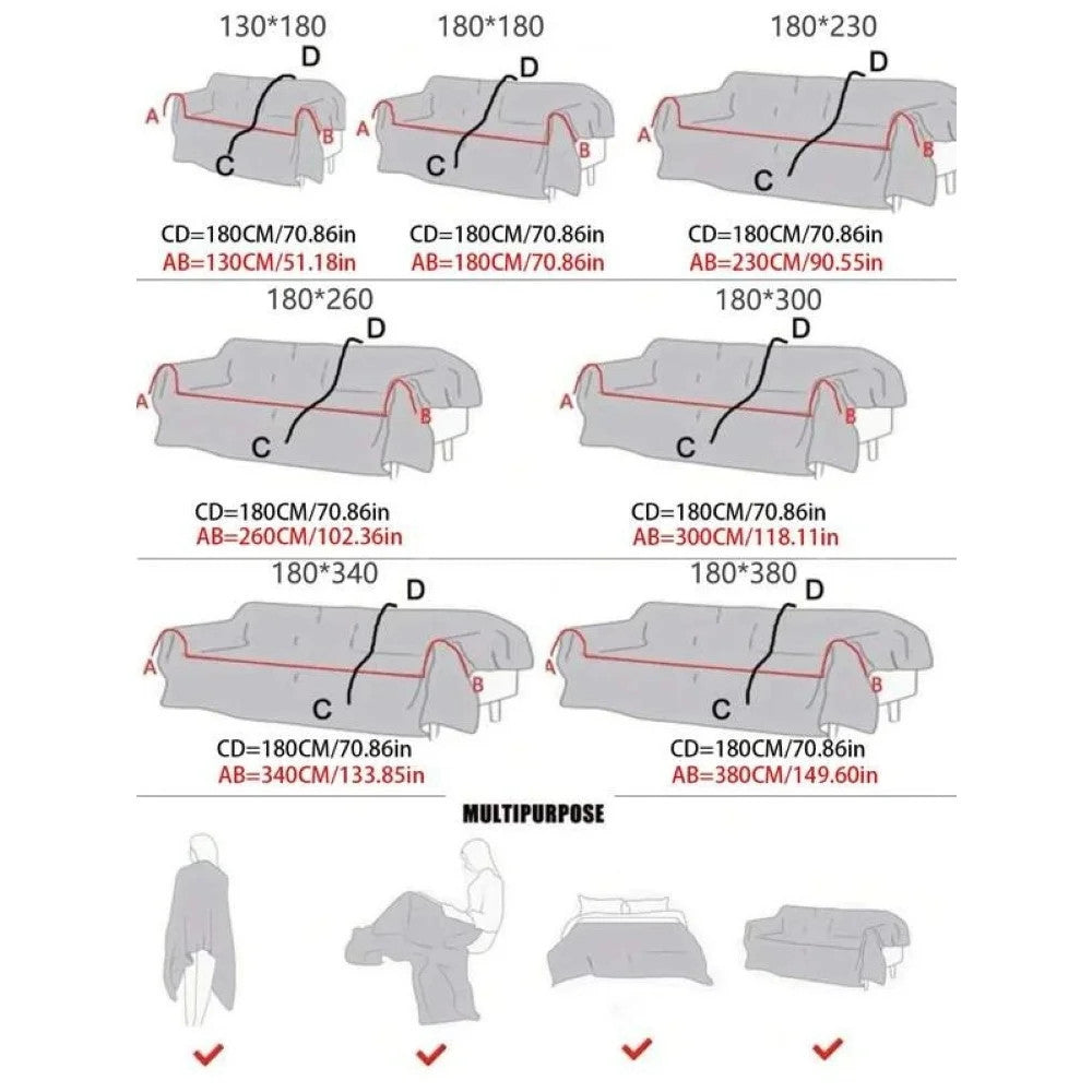 Universal Anti-slip Sofa Cover