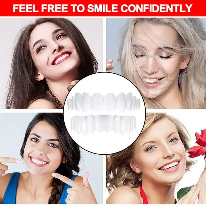 Snap-On Tooth Veneers for Confidence