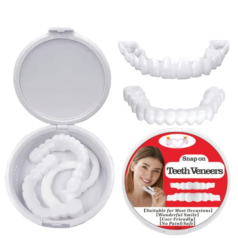 Snap-On Tooth Veneers for Confidence