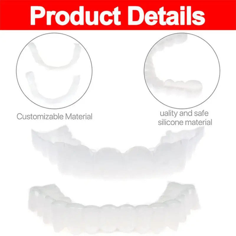 Snap-On Tooth Veneers for Confidence