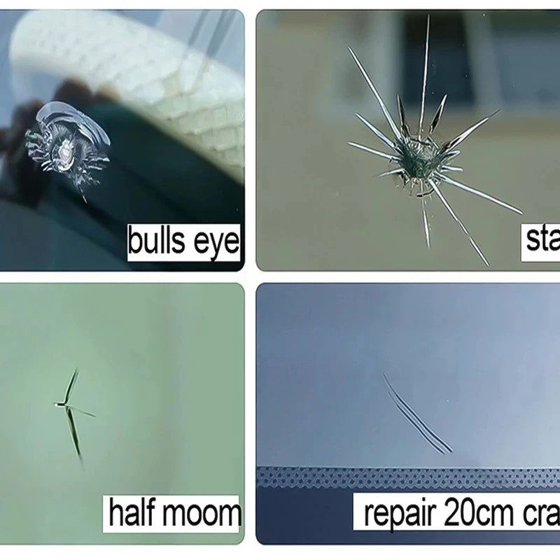 Glass repair kit