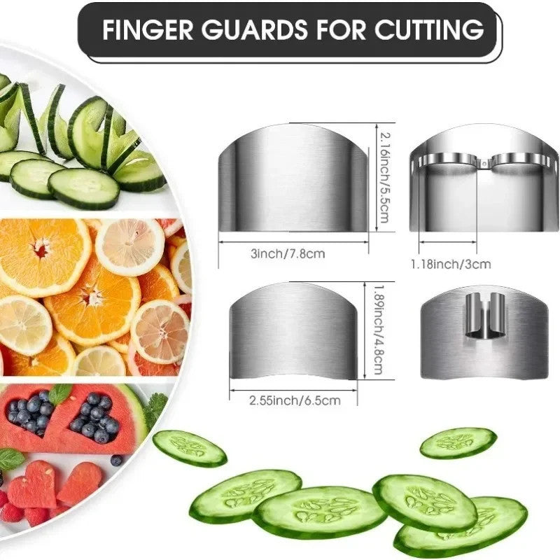 Kitchen Accessories Stainless Steel Finger Cover