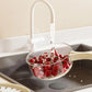 Fruit Washing Bowl Drain Basket