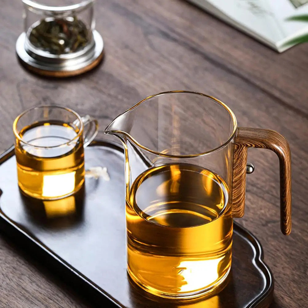 1 Set Magical Glass Teapot