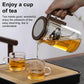 1 Set Magical Glass Teapot