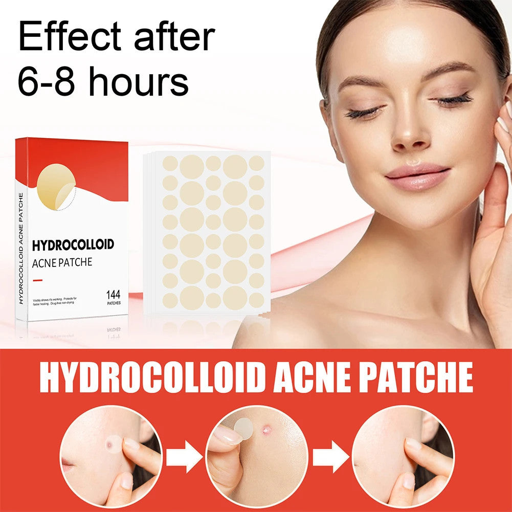 144pcs/set Hydrocolloid Acne Patch