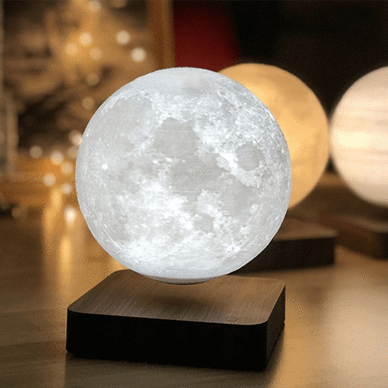 Night Light Levitating Moon Lamp