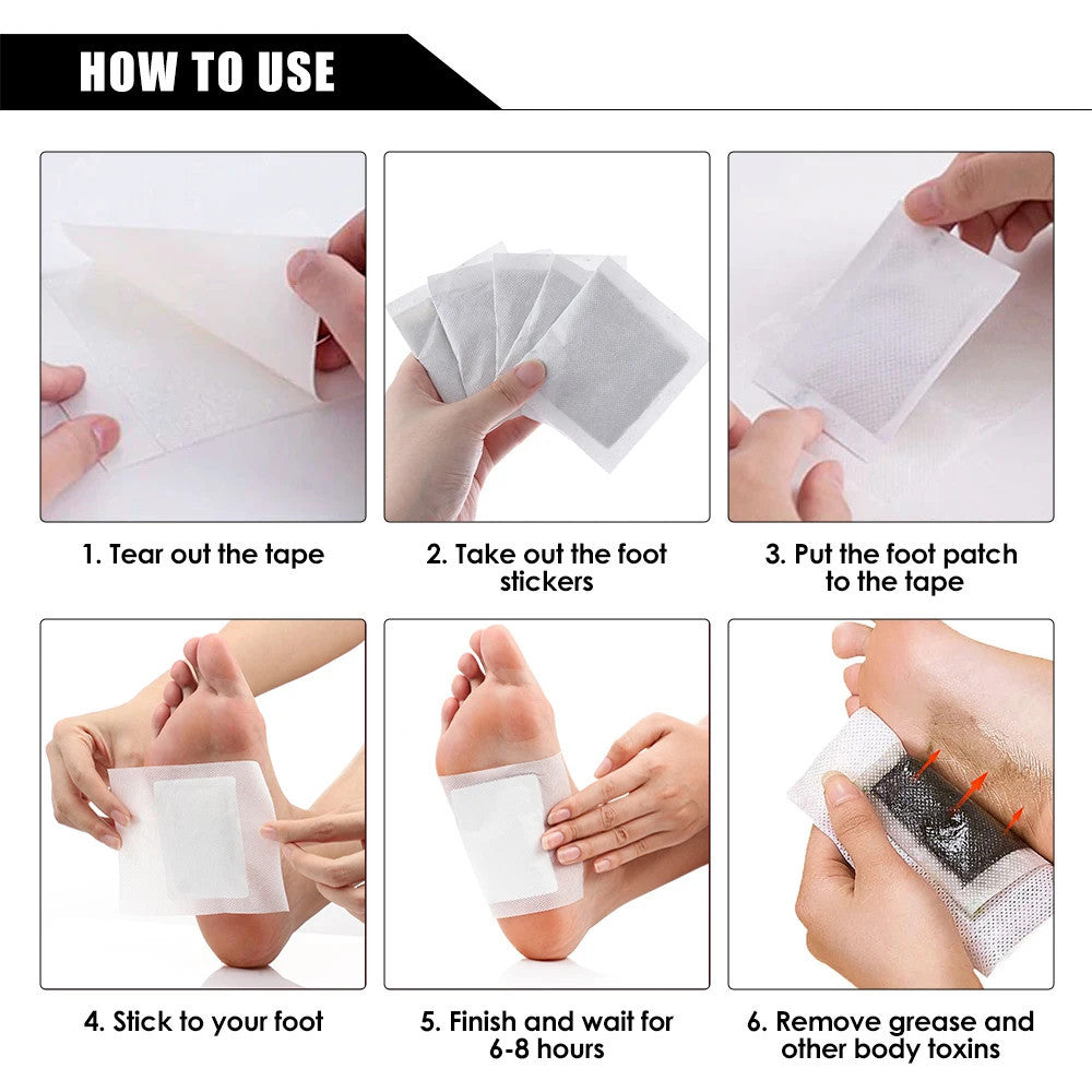 Detox Foot Patches Stress Relief