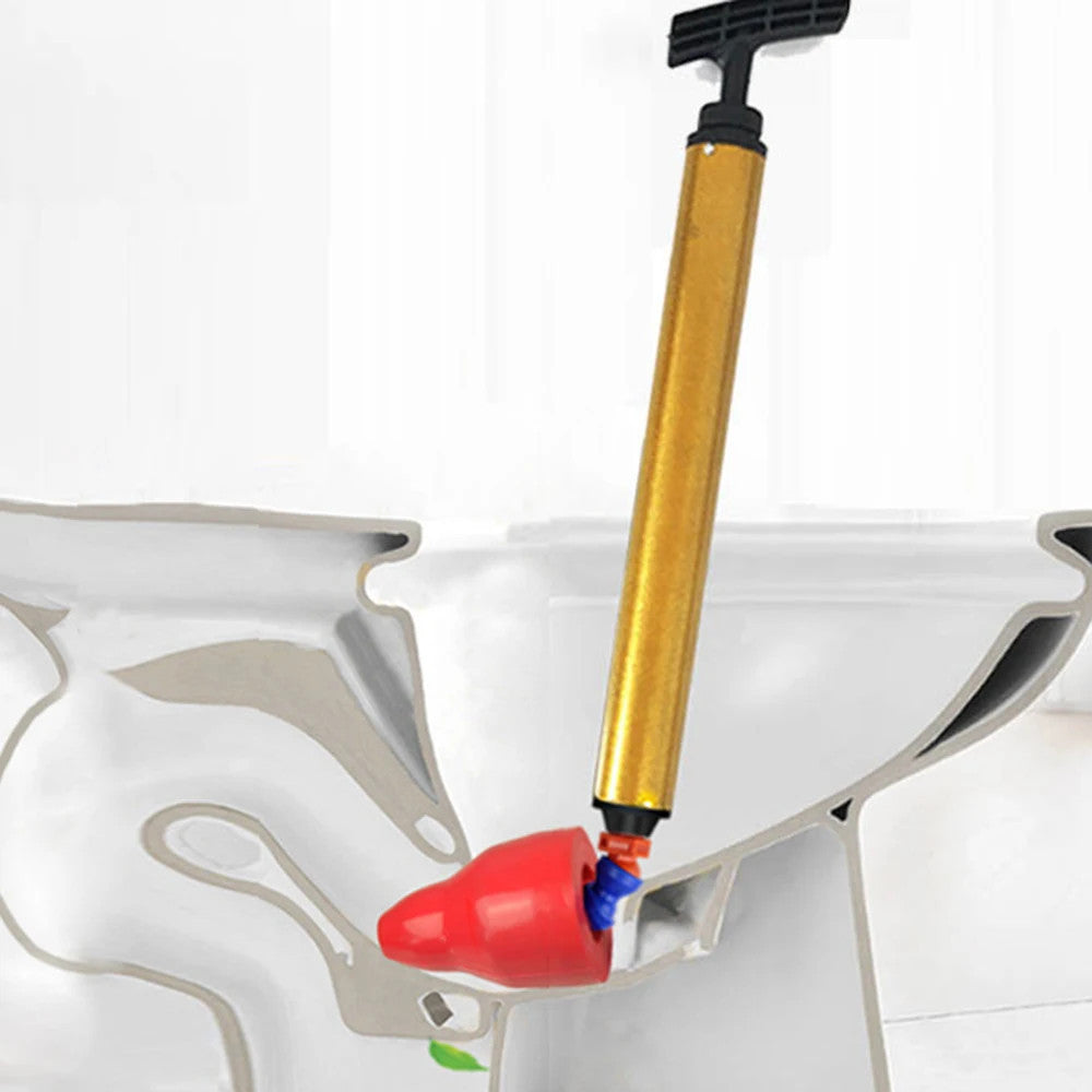 High Pressure Toilet Unclogger Heavy Duty Drain Clog