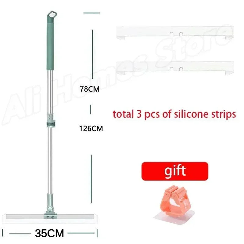 3-in-1 Floor Cleaning Squeegee Toilet Magic Broom