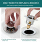Upgraded Pop-Up Sink Drains Strainer Plug