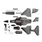 Rc Plane New H650 Raptor Waterproof Aircraft
