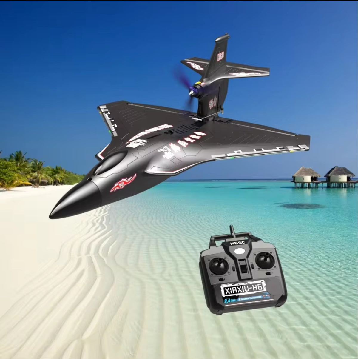 Rc Plane New H650 Raptor Waterproof Aircraft