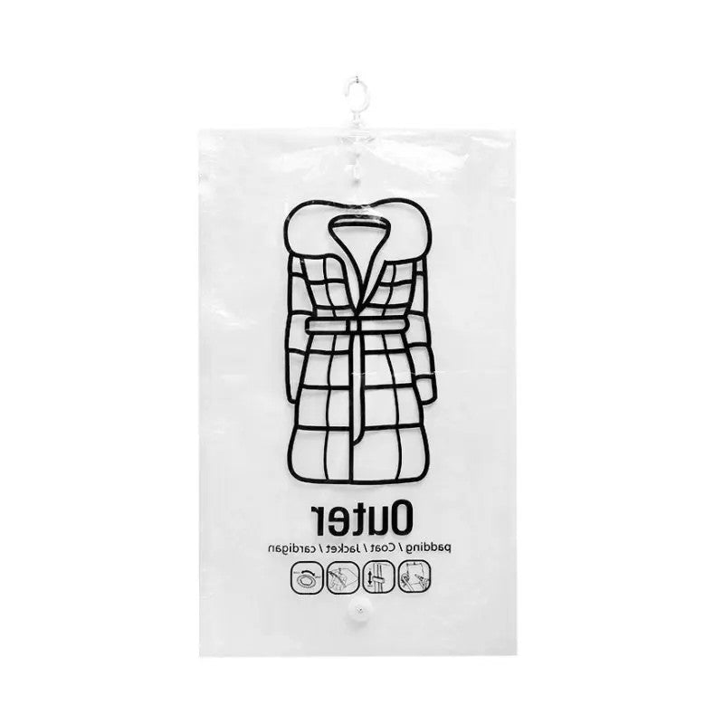 5-Pack Hanging Vacuum Storage Bags