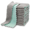 10Pcs Kitchen Cloth Dish Towels Super Absorbent
