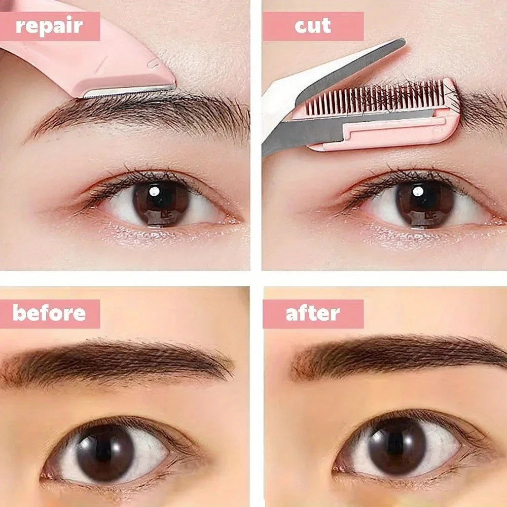 Professional Eyebrow Scissors Trimmer