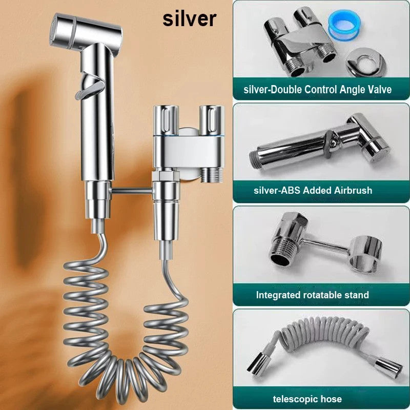Wall-Mounted Double Outlet Bidet & Shower Valve