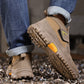 Men's Steel Toe Fire-Resistant Safety Work Shoes