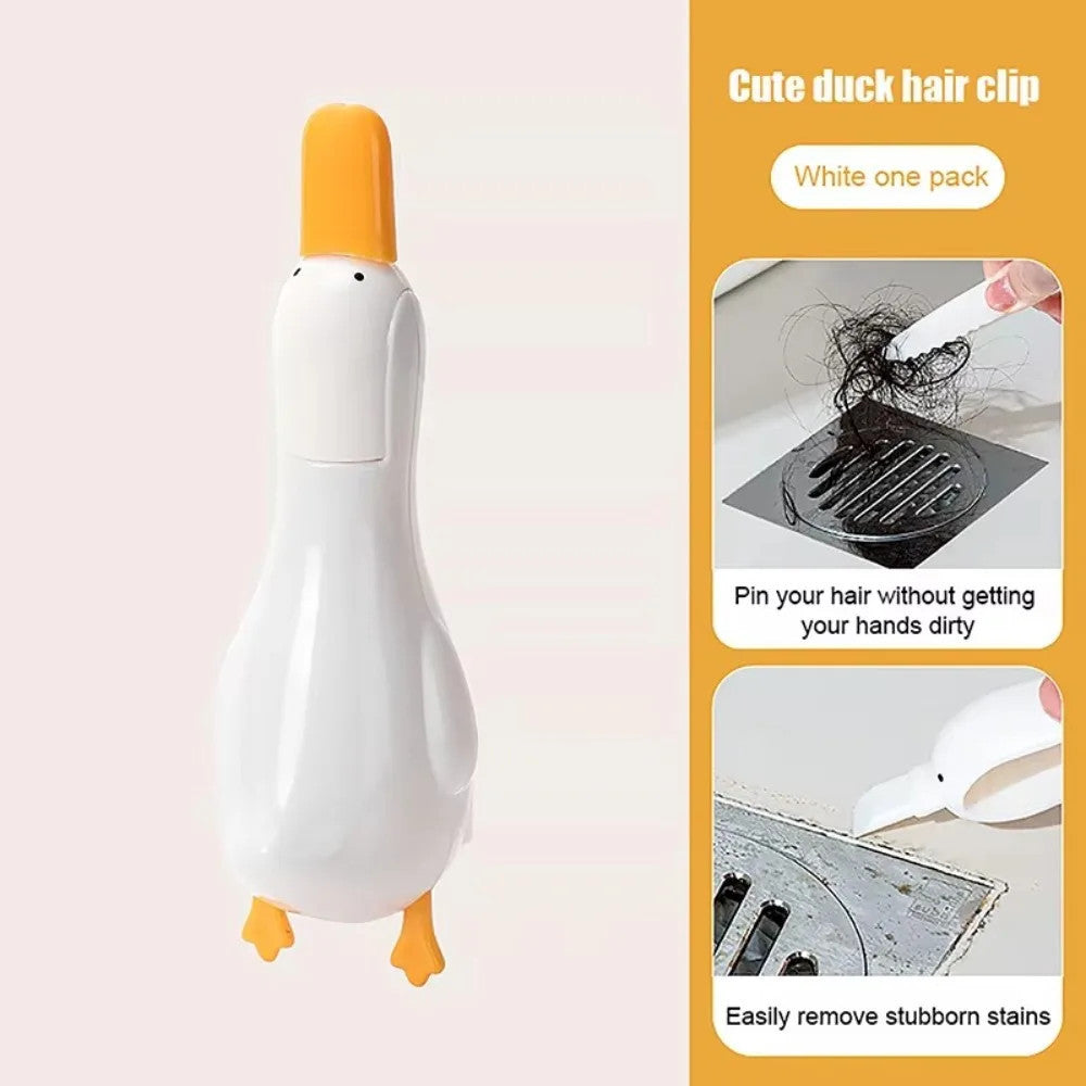 Multifunctional Cute Duck Sink Hair Clip