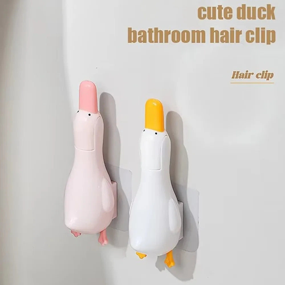 Multifunctional Cute Duck Sink Hair Clip