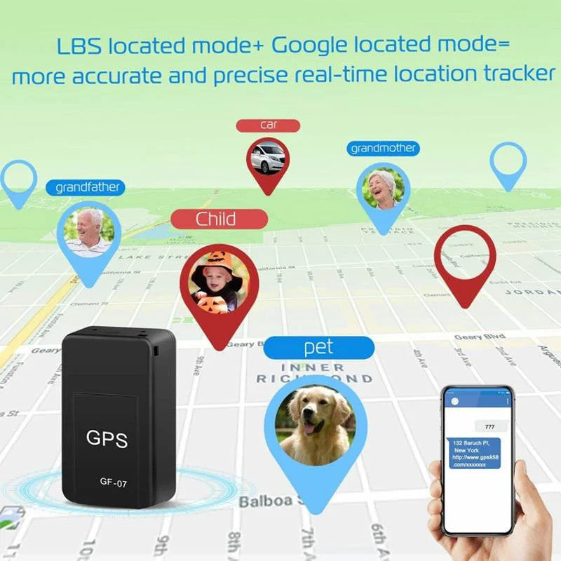 Mini GF-07 GPS Car Tracker