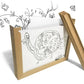 Wall Decoration Wooden Kids Art Frame Changeable