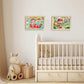 Wall Decoration Wooden Kids Art Frame Changeable