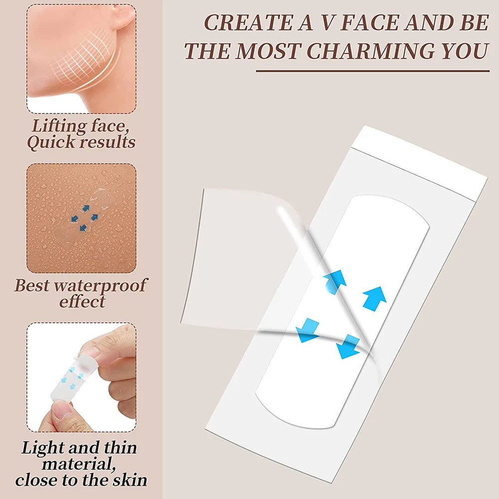 120PCS Face Lift Tape Stickers