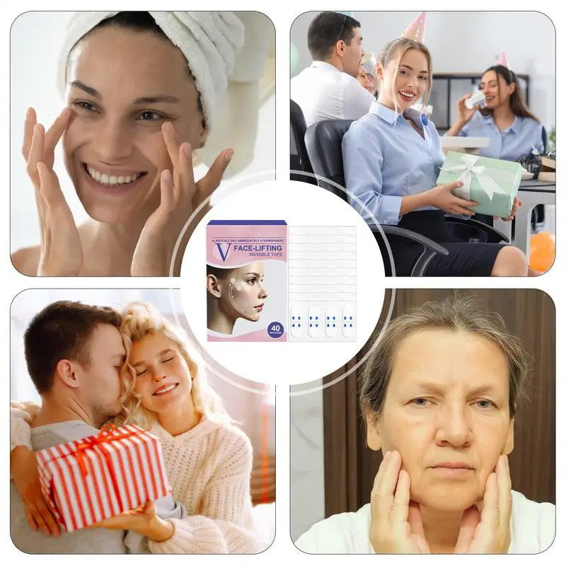 Neck Lifting Tape Invisible Face lift Tape