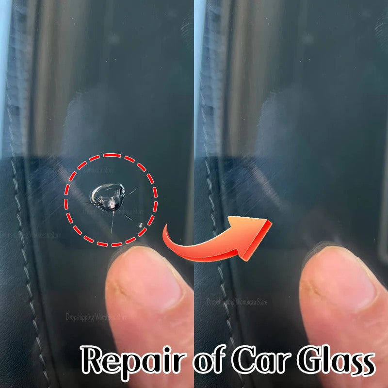 Glass repair kit
