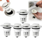 Rust-Proof Basin Drain Plug & Filter