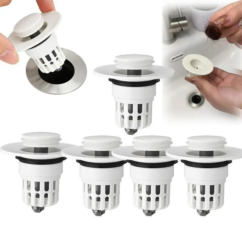 Rust-Proof Basin Drain Plug & Filter