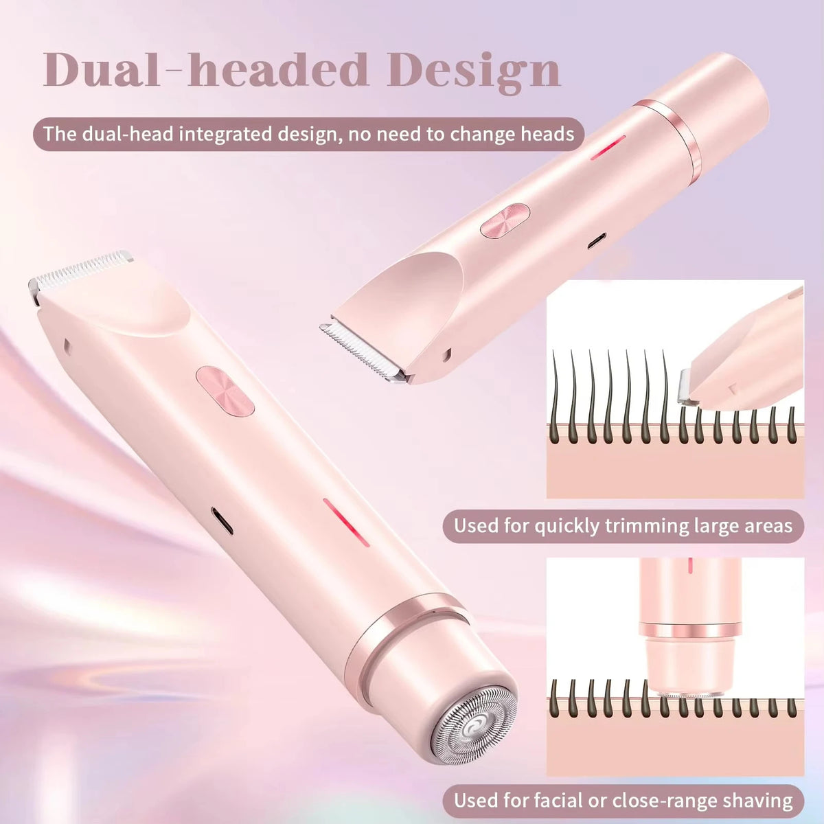 2 in 1 Dual Electric Shaver