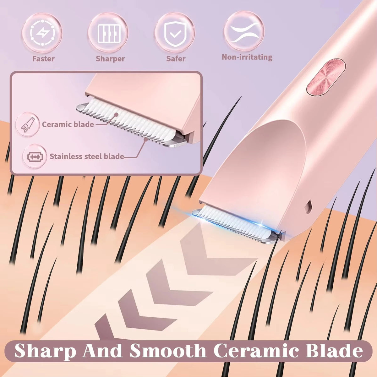 2 in 1 Dual Electric Shaver