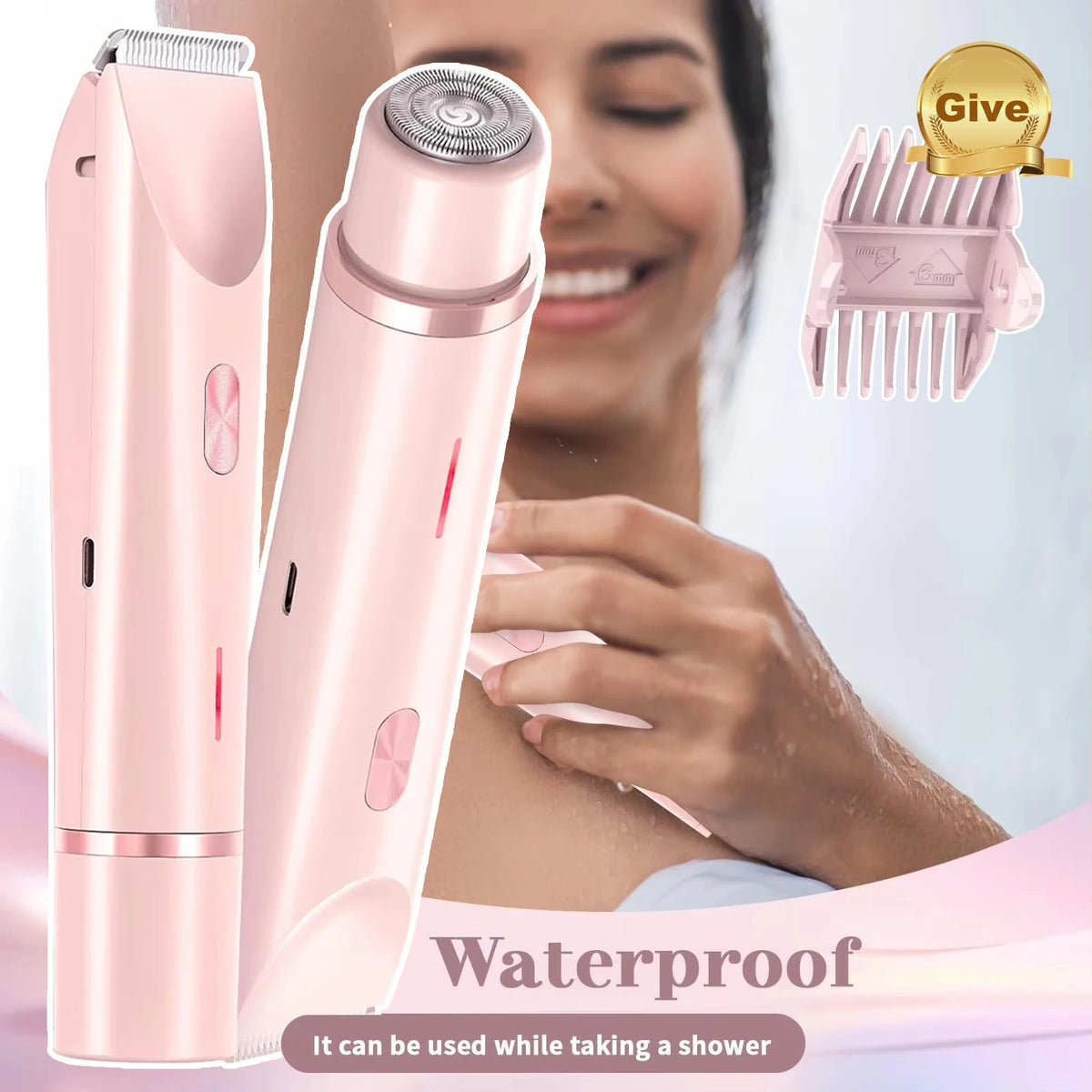 2 in 1 Dual Electric Shaver