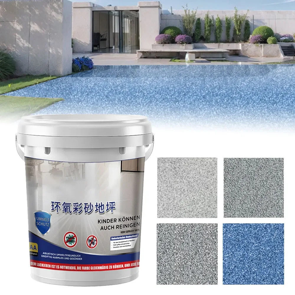 High-Gloss Marble Effect Epoxy Floor Coating 500G
