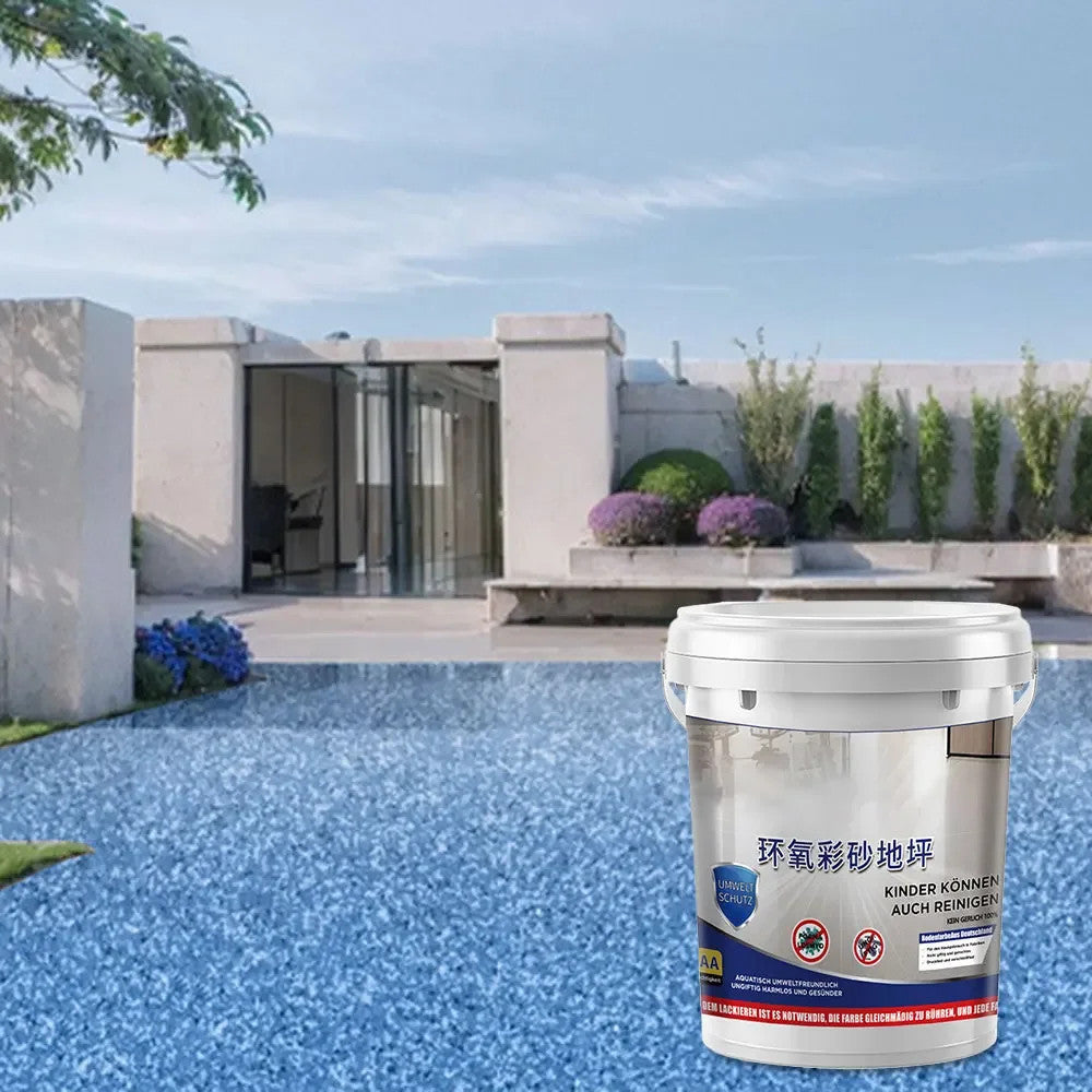 High-Gloss Marble Effect Epoxy Floor Coating 500G