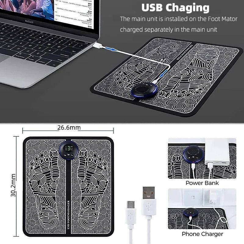Rechargeable Foot Massage Pad