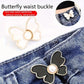 2 Pairs Butterfly-Shaped Waist Buckle Pins