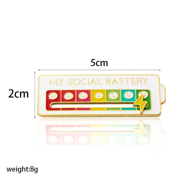 Mood Conversion Energy Brooch