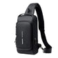 Waterproof USB Shoulder Bag