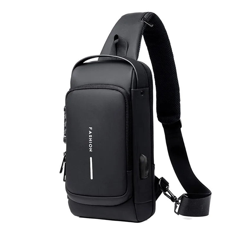 Waterproof USB Shoulder Bag