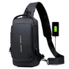Waterproof USB Shoulder Bag