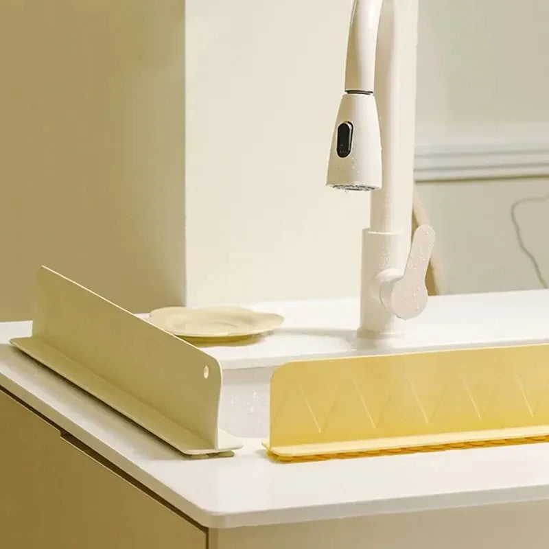1PC Silicone Sink Baffle Splash Guard