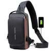 Waterproof USB Shoulder Bag